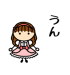 甘ロリータファッションの女の子（個別スタンプ：12）