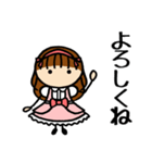 甘ロリータファッションの女の子（個別スタンプ：36）