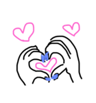 手話 手書き☆（個別スタンプ：16）