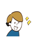 サングラスをちゃんとかけない（個別スタンプ：15）