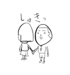 みっ君のシュールな落書き（個別スタンプ：3）
