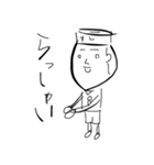 みっ君のシュールな落書き（個別スタンプ：8）