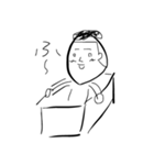 みっ君のシュールな落書き（個別スタンプ：27）