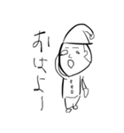みっ君のシュールな落書き（個別スタンプ：38）