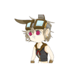 Steampunk兎.ビットントン（個別スタンプ：37）