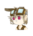 Steampunk兎.ビットントン（個別スタンプ：38）