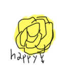 rose stamp_yaanon（個別スタンプ：3）