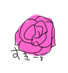 rose stamp_yaanon（個別スタンプ：4）