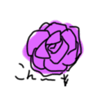 rose stamp_yaanon（個別スタンプ：7）