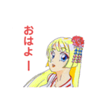 頑張る巫女お姉さん01（個別スタンプ：2）