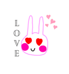 うさぴースタンプ（個別スタンプ：4）