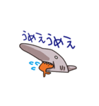 ゆるふわミツクリザメ（個別スタンプ：2）