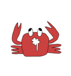 会話に潜むゆるくて可愛い海の生き物たち（個別スタンプ：32）