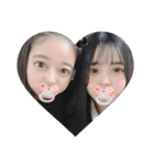 うちらってやっぱ可愛い（いお＆のあ）（個別スタンプ：1）