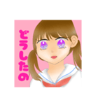 無表情ツインテール（個別スタンプ：11）
