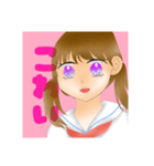 無表情ツインテール（個別スタンプ：23）