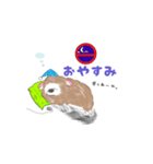 ハリネズミの本音と建前（関西弁）（個別スタンプ：6）