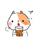 お酒大好き猫のにゃーちゃん（個別スタンプ：21）