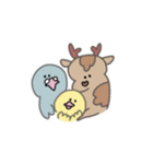 ハト郎さんとシカ太くん 2（個別スタンプ：39）