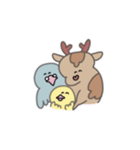 ハト郎さんとシカ太くん 2（個別スタンプ：40）
