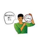 男性社員（個別スタンプ：2）