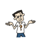 マツゲのジェントルマン（個別スタンプ：6）