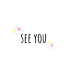 シンプルあいさつ 2（個別スタンプ：7）