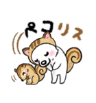 大きな白い犬 ピレネー犬 4【ダジャレ】改（個別スタンプ：10）