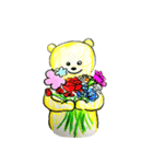 いやしのくまさんスタンプ（個別スタンプ：4）