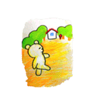 いやしのくまさんスタンプ（個別スタンプ：8）