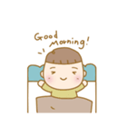 赤ちゃん男の子のスタンプ。（個別スタンプ：1）