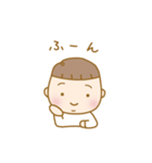 赤ちゃん男の子のスタンプ。（個別スタンプ：2）