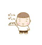 赤ちゃん男の子のスタンプ。（個別スタンプ：8）