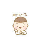 赤ちゃん男の子のスタンプ。（個別スタンプ：12）