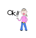 マサ 兄弟 英語版（個別スタンプ：1）