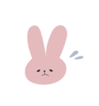 くすみカラーのどうぶつ（個別スタンプ：4）