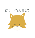 くすみカラーのどうぶつ（個別スタンプ：21）