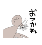 しゃべるアザラシ：6さいが描いたスタンプ（個別スタンプ：3）
