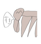 しゃべるアザラシ：6さいが描いたスタンプ（個別スタンプ：5）