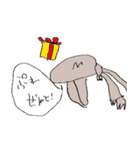 しゃべるアザラシ：6さいが描いたスタンプ（個別スタンプ：6）