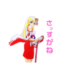 頑張る巫女お姉さんと愉快なお友達 1（個別スタンプ：5）