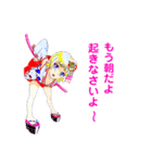 頑張る巫女お姉さんと愉快なお友達 1（個別スタンプ：11）