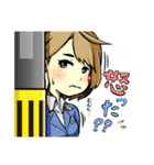 頑張る外種子田ちゃん(オリジナルキャラ)（個別スタンプ：11）