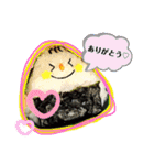 おにぎりスタンプ①（個別スタンプ：6）