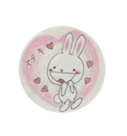 癒しのうさぎちゃん（個別スタンプ：4）