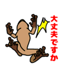 カエルちんと仲間 ver.敬語（個別スタンプ：6）