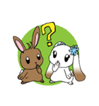 遠距離恋愛うさぎ2（個別スタンプ：8）