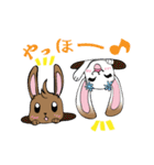 遠距離恋愛うさぎ2（個別スタンプ：11）