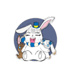 遠距離恋愛うさぎ2（個別スタンプ：14）