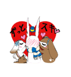 遠距離恋愛うさぎ2（個別スタンプ：30）